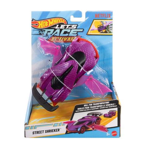Hot Wheels Let’s Race Activate! Toy Car or Truck from the Netflix Show with Surprise Reveal (Styles May Vary)