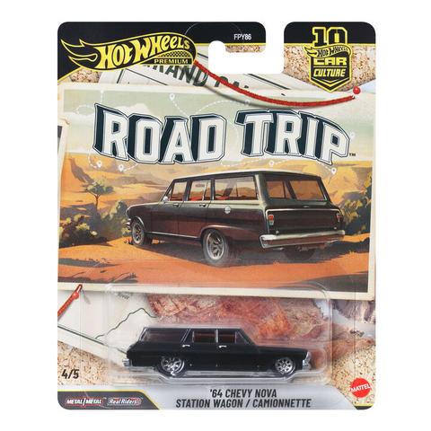 Hot Wheels Car Culture Premium ’64 Chevy Nova Station Wagon Road Trip
