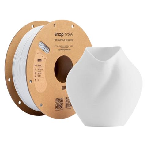 Snapmaker Matte 1kg PLA Filament with RFID - Ivory White