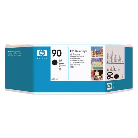 HP 90 Black 400ml Ink Cartridge (C5058A)