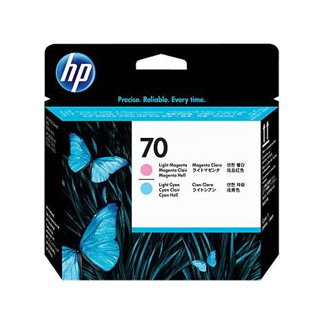 HP 70 130ml Light Magenta & Cyan Printhead (C9405A)