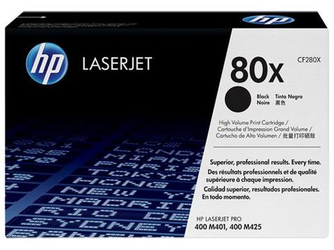 HP 80X Black LaserJet Toner Cartridges (CF280X)