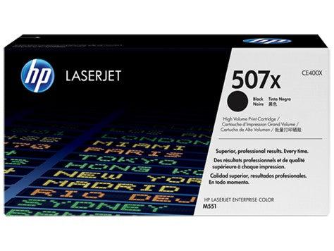 HP 507X Black LaserJet Toner Cartridge (CE400X)