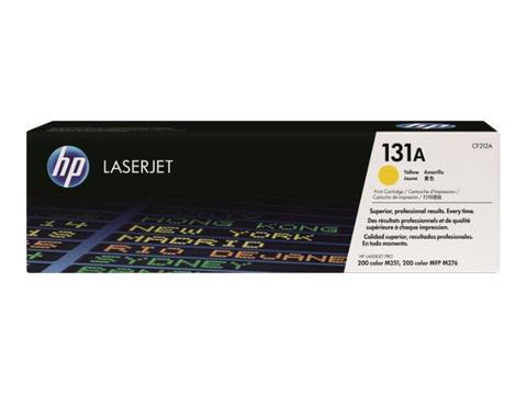 HP 131A Yellow LaserJet Toner Cartridge (CF212A)