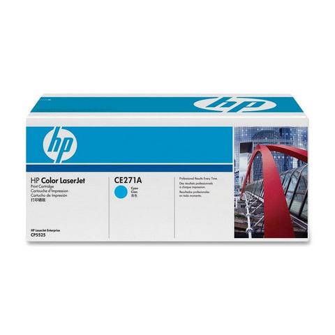 HP 650A Cyan LaserJet Toner Cartridge (CE271A)
