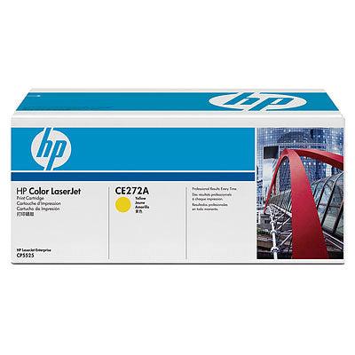 HP 650A Yellow LaserJet Toner Cartridge (CE272A)