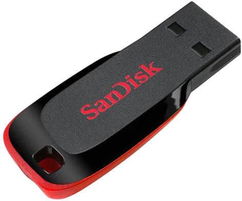 SanDisk 64GB CZ50 Cruzer Blade USB Flash Drive