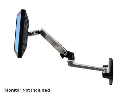 Ergotron LX Wall Mount LCD Display Arm - Max Size 24" - Aluminium