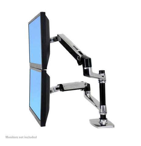 Ergotron 45-248-026 LX Dual Stacking Arm