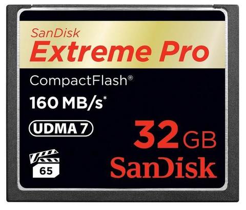 Sandisk Extreme Pro CF 32GB 160MB/s
