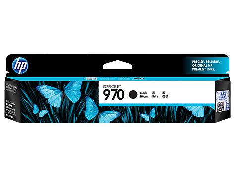 HP 970 Black Original Ink Cartridge, up to 3000 pages (CN621AA)