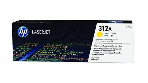 HP CF382A 312A Yellow LaserJet Toner Cartridge