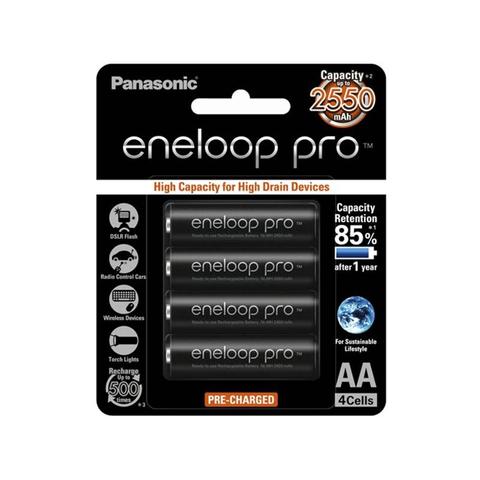 Panasonic Eneloop Pro AA - 4 pk