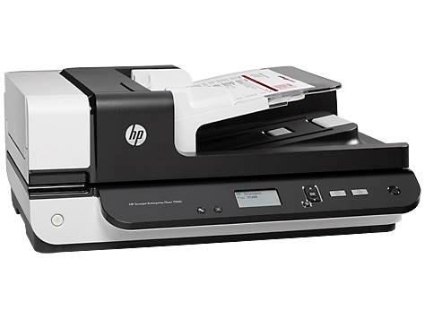 HP Scanjet Enterprise Flow 7500 Flatbed Document Scanner