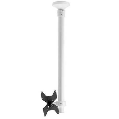 Atdec TH-1040-CTS Telehook LCD Ceiling Mount for 10"-40" - White