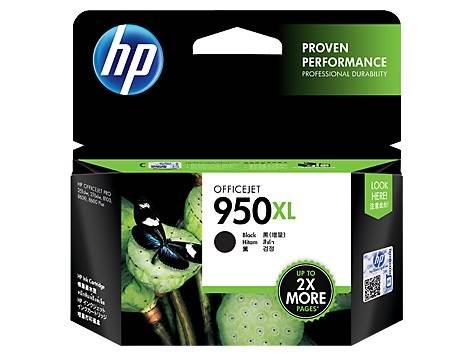 HP CN045AA 950XL High Yield Black Original Ink Cartridge, up to 2300 pages
