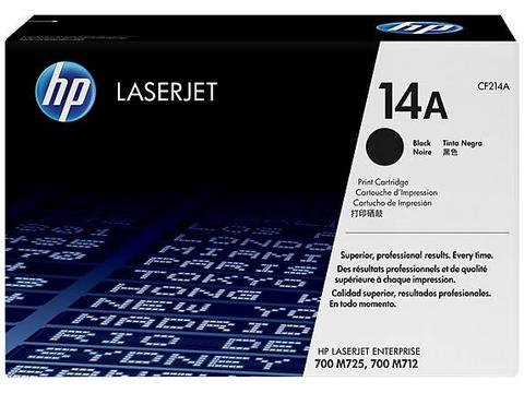 HP CF214A 14A Black Original LaserJet Toner Cartridge