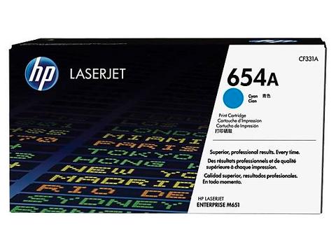 HP CF331A 654A Cyan Original LaserJet Toner Cartridge