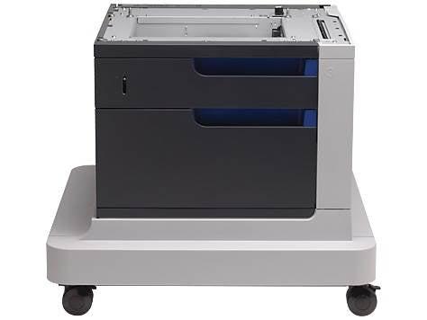 HP CC422A Color LaserJet 500-sheet Paper Feeder and Cabinet