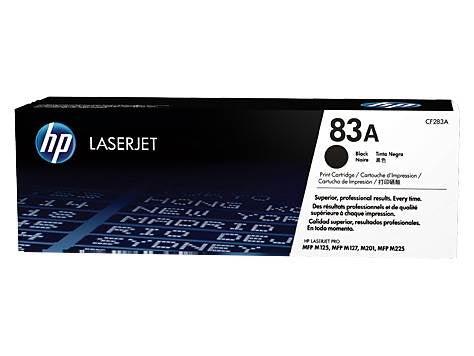 HP CF283A 83A Black Original LaserJet Toner Cartridge