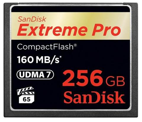 Sandisk Extreme Pro CF 256GB 160MB/s