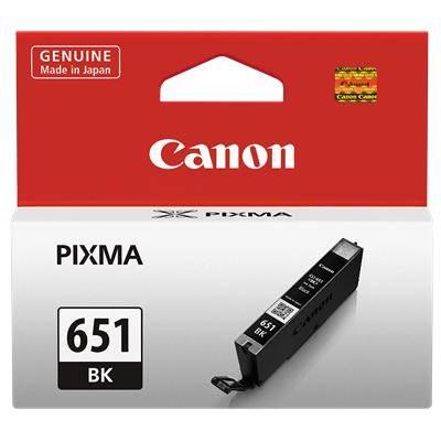 Canon CLI651 Black Ink Cart 1795 A4 Pages (ISO/IEC 24711) Black