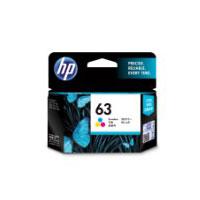 HP #63 Black Ink Cartridge 190 pages (F6U62AA)