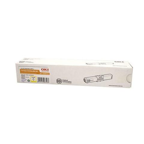 Oki C510dn Yellow Toner Cart 5,000 pages Yellow