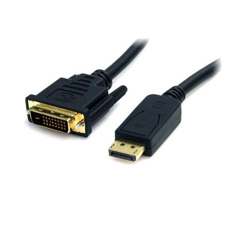 StarTech 1.8m DisplayPort to DVI Cable - DP to DVI-D Monitor Adapter M/M