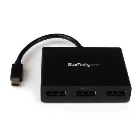 StarTech 3-Port Multi Monitor Adapter - Mini DisplayPort to DP MST Hub