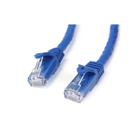 StarTech CAT6 Ethernet Cable 3m Blue 650MHz 100W Snagless Patch Cord