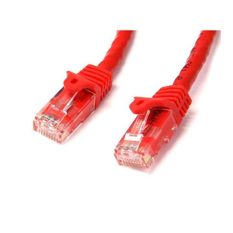 StarTech CAT6 Ethernet Cable 3m Red 650MHz 100W Snagless Patch Cord