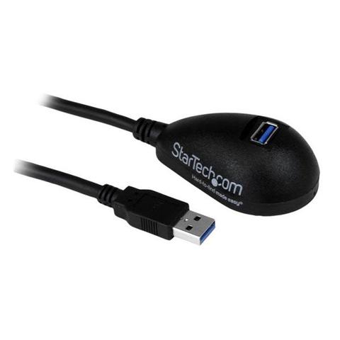 StarTech 1.5m Black USB 3 Desktop Extension Cable