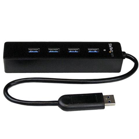StarTech 4 Port SuperSpeed Portable USB 3.0 Hub