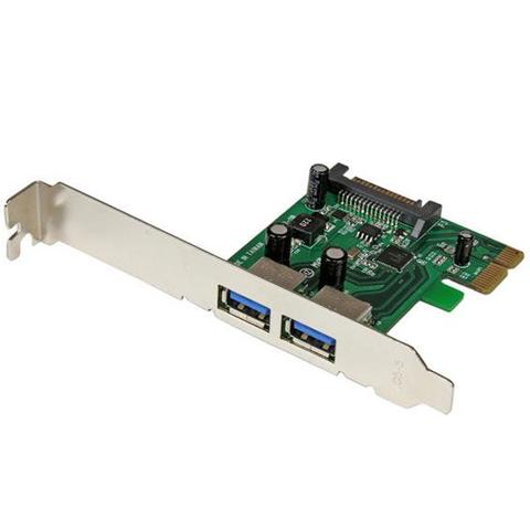 StarTech 2 Port PCIe USB 3.0 Card Adapter w/ UASP