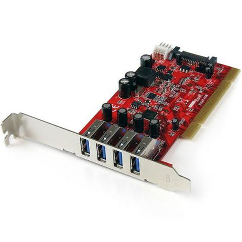 StarTech 4 Port PCI USB 3.0 Card w/ SATA Power