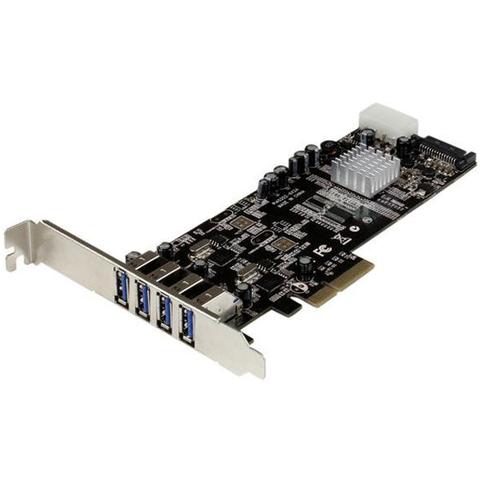 StarTech 4 Port PCIe USB 3.0 Card w/ 2 Channels