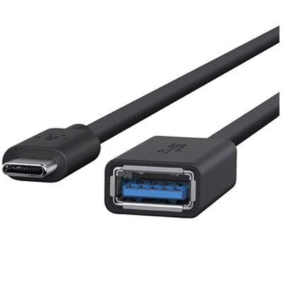 Belkin USB-C to USB-A Adapter (Black)