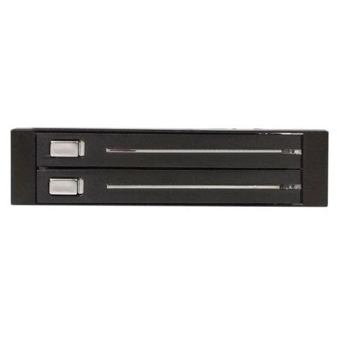 StarTech 3.5" Bay to 2x2.5" HDD Hot Swap Trayless SATA III Mobile Rack Backplane