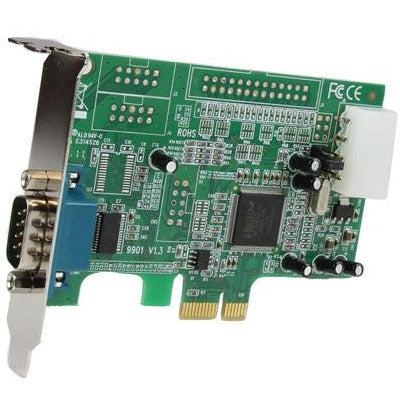 StarTech 1-port PCI Express RS232 Serial Adapter Card - PCIe Serial DB9