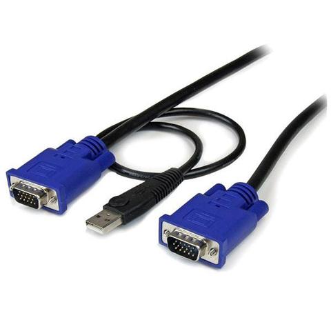 StarTech 4.6m 2-in-1 Ultra Thin USB KVM Cable