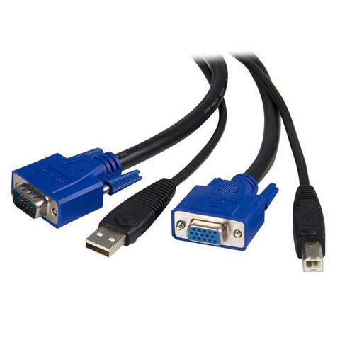 StarTech 4.5m 2-in-1 Universal USB KVM Cable