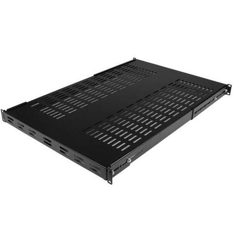 StarTech 1U Adjustable Vented Rack Mount Shelf