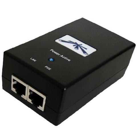 Ubiquiti Networks POE-48-24W-G 48VDC at 0.5A Gigabit PoE Adapter
