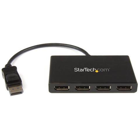 StarTech 4-Port Multi Monitor Adapter - DisplayPort MST Hub - Windows