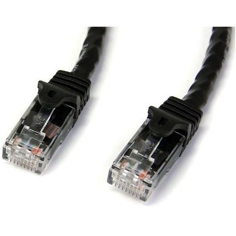 StarTech CAT6 Ethernet Cable 1m Black 650MHz 100W Snagless Patch Cord
