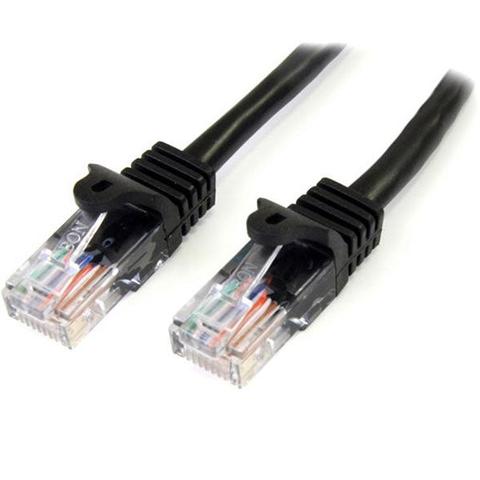 StarTech 1m Cat5e Snagless RJ45 UTP Patch Cable (M/M) - Black