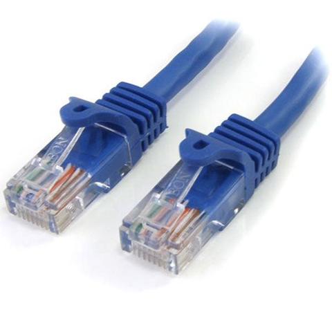 StarTech 1m Cat5e Snagless RJ45 UTP Patch Cable (M/M) - Blue