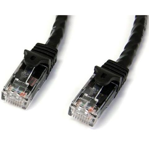 StarTech CAT6 Ethernet Cable 10m Black 650MHz 100W Snagless Patch Cord