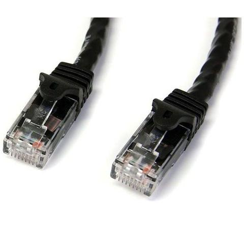 StarTech CAT6 Ethernet Cable 7m Black 650MHz 100W Snagless Patch Cord
